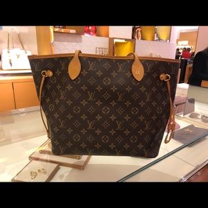 Louis Vuitton Neverfull MM monogram preloved